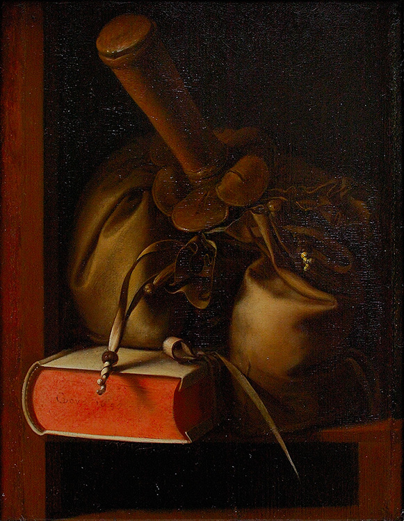 StillLife_withBook_andPurse_Dou_1892