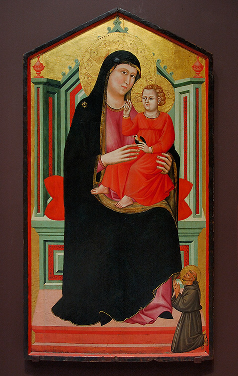 Madonna_andChild_Enthroned_StFrancis_3499
