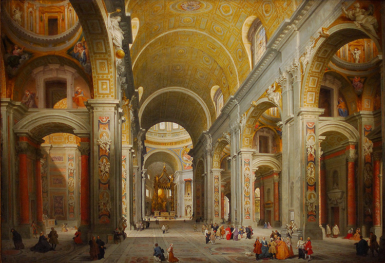 Pannini_Interior_ofStPeters_1376