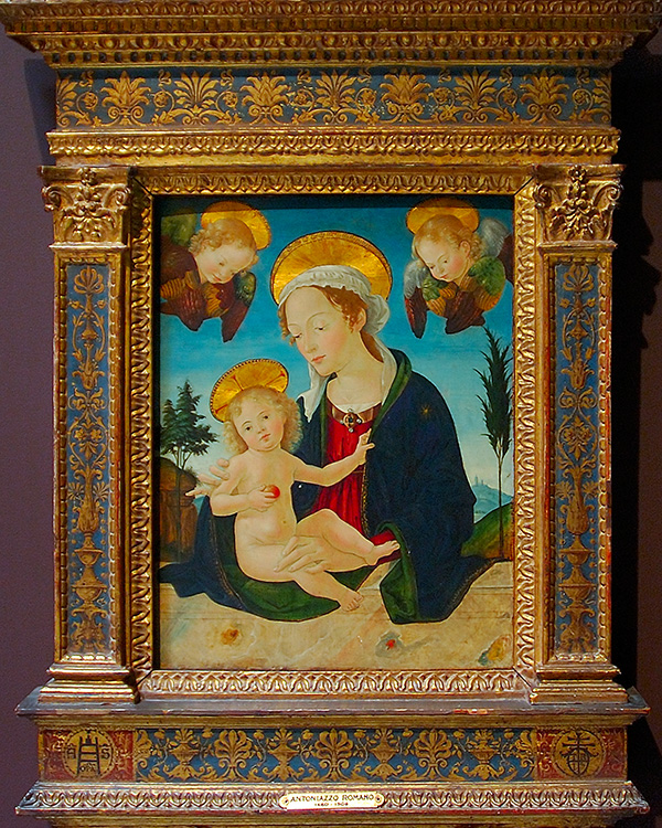 Romano_Madonna_andChild_withCherubim_3502c
