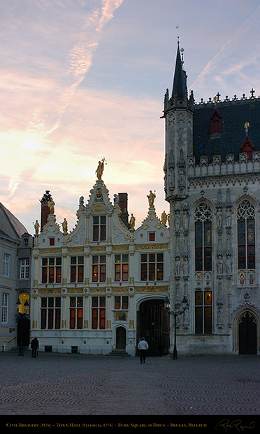 Bruges_Civil_Registry_Town_Hall_Dawn_2277