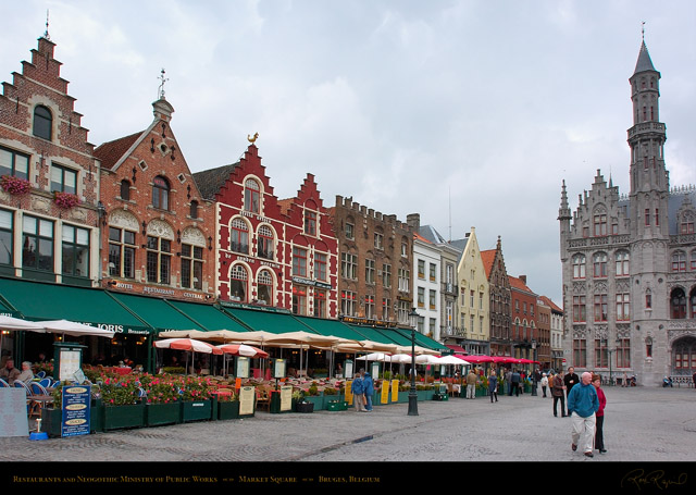 Bruges_Market_Square_Restaurants_1935
