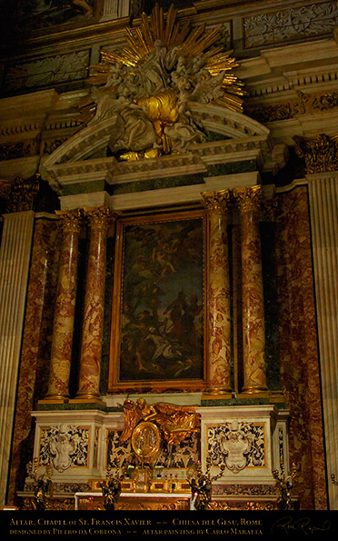 Chiesa_delGesu_Altar_StFrancisXavier_8461M