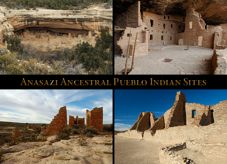 Anasazi Ancestral Pueblo Indian Sites