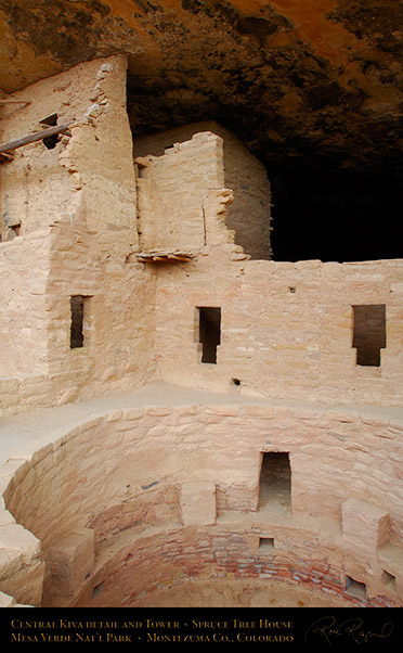 Mesa_Verde_Spruce_Tree_House_Central_Kiva_X9780