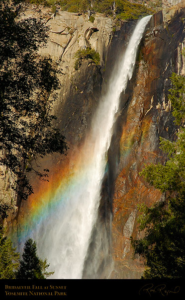 Bridalveil_Fall_Sunset_Rainbow_3895