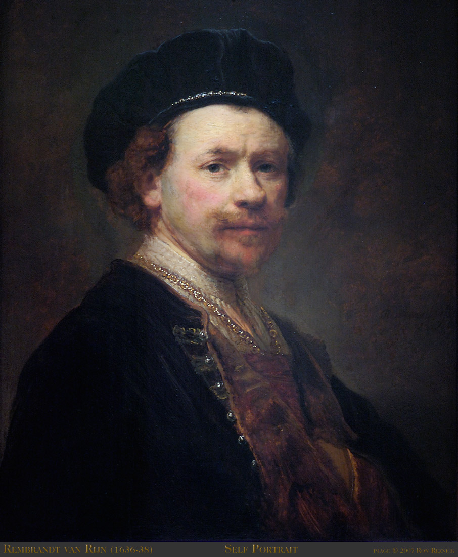 rembrandt's self portraits